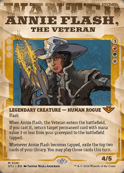 Annie Flash, the Veteran - Foil