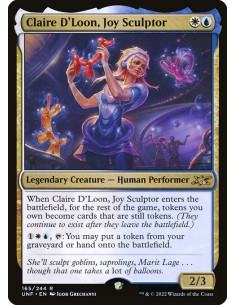 Claire D'Loon, Joy Sculptor