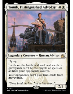 Tomik, Distinguished Advokist - Foil