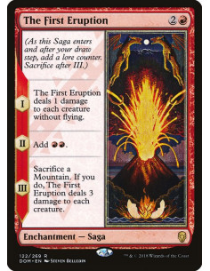 The First Eruption - Foil