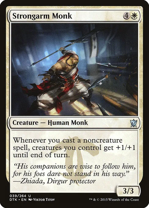 Strongarm Monk - Foil