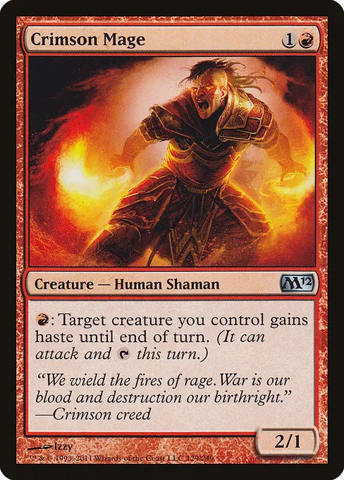 Crimson Mage - Foil