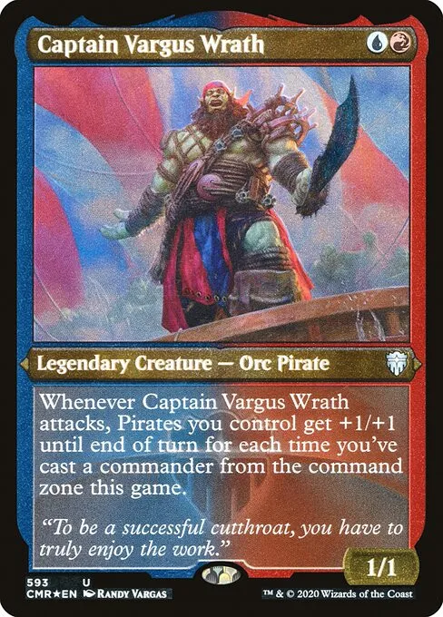 Captain Vargus Wrath - Foil
