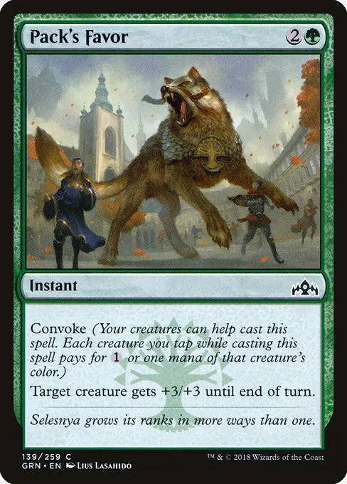 Pack's Favor - Foil