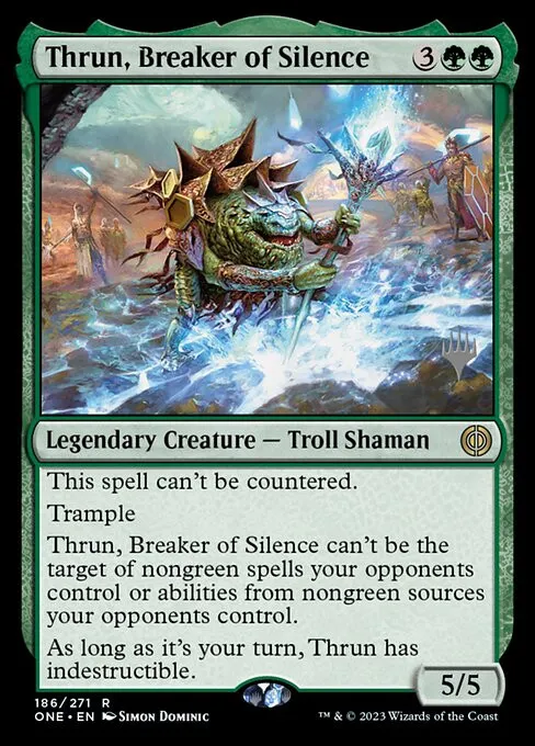 Thrun, Breaker of Silence - Foil