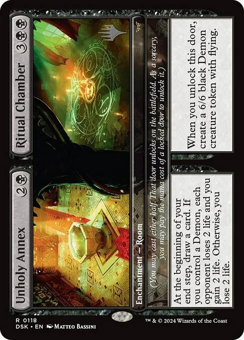 Unholy Annex // Ritual Chamber - Foil