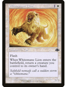 Whitemane Lion