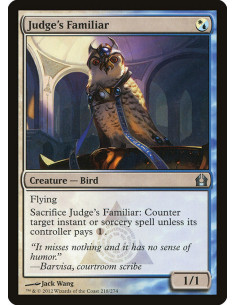 Judge's Familiar