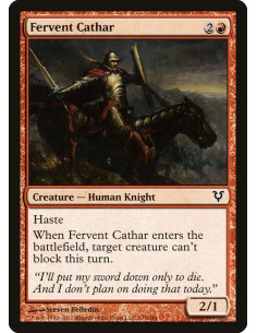 Fervent Cathar - Foil
