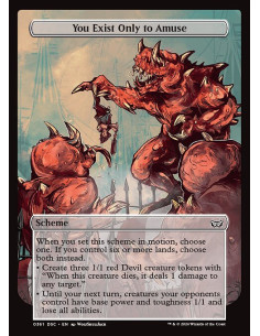 You Exist Only to Amuse