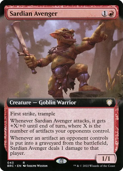 Sardian Avenger - Foil
