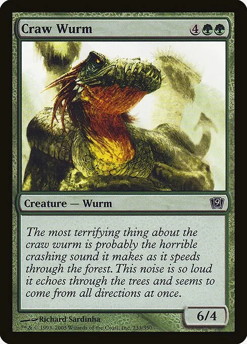 Craw Wurm - Foil