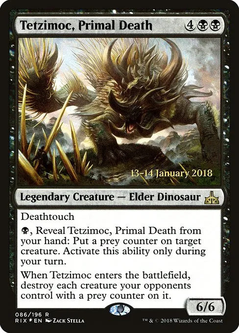 Tetzimoc, Primal Death - Foil