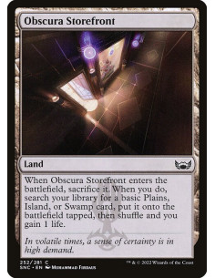 Obscura Storefront - Foil