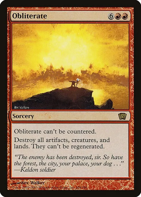 Obliterate - Foil