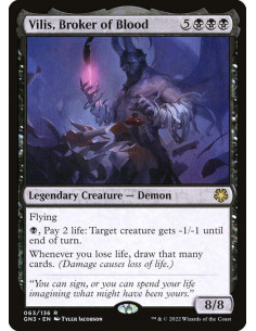 Vilis, Broker of Blood