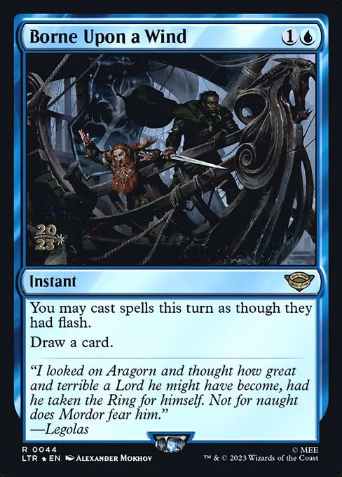 Borne Upon a Wind - Foil