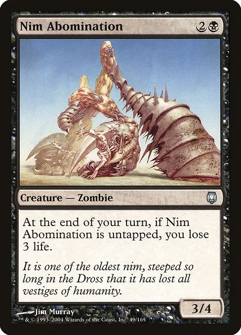 Nim Abomination - Foil