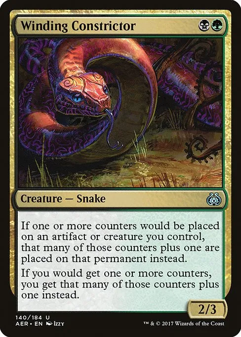 Winding Constrictor - Foil