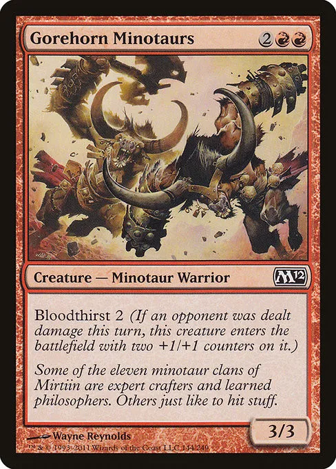 Gorehorn Minotaurs - Foil