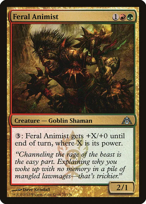 Feral Animist - Foil