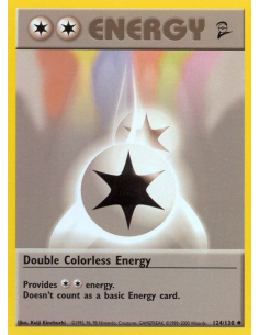 Double Colorless Energy
