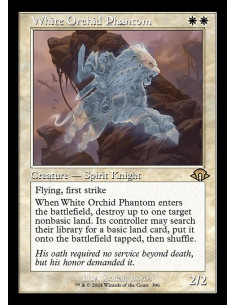 White Orchid Phantom - Foil