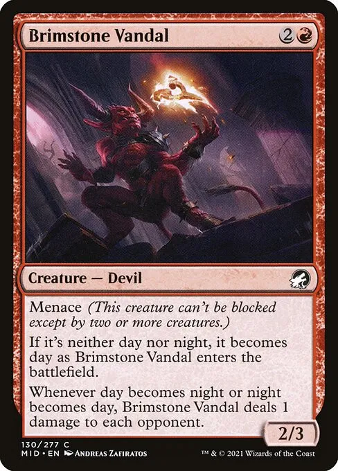 Brimstone Vandal - Foil