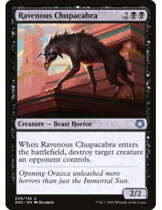 Ravenous Chupacabra