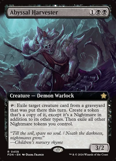 Abyssal Harvester - Foil