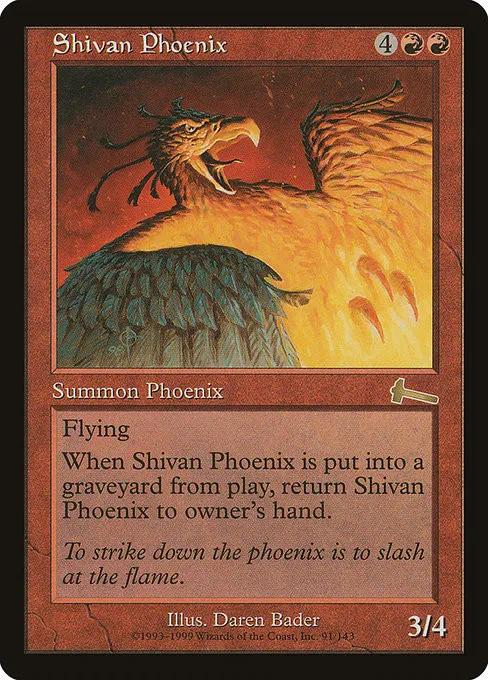 Shivan Phoenix - Foil