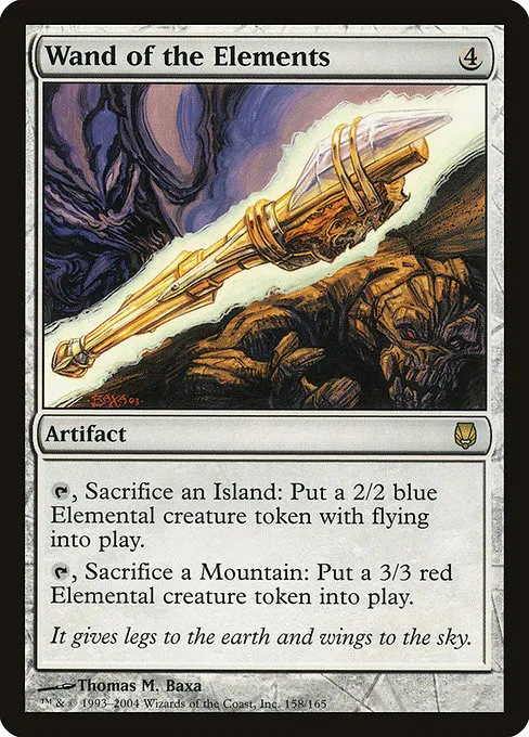 Wand of the Elements - Foil