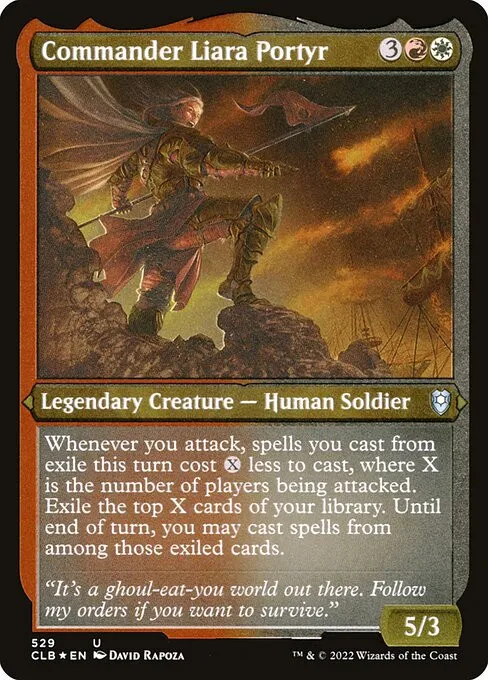 Commander Liara Portyr - Foil