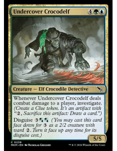 Undercover Crocodelf - Foil