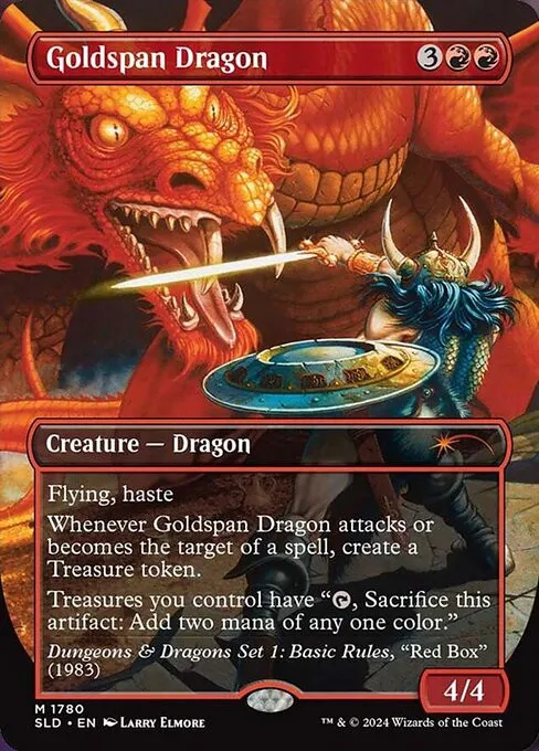Goldspan Dragon - Foil