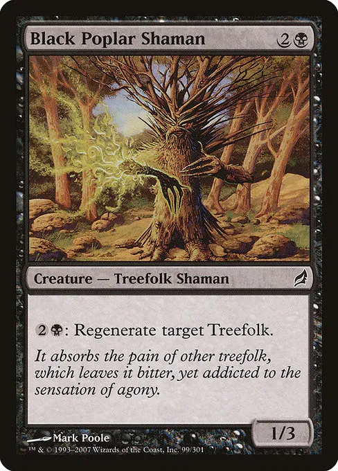 Black Poplar Shaman - Foil