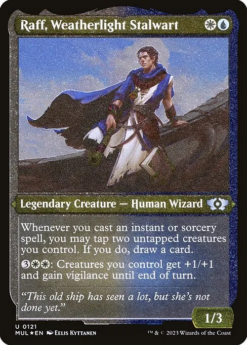 Raff, Weatherlight Stalwart - Foil