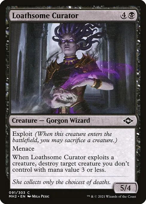 Loathsome Curator - Foil