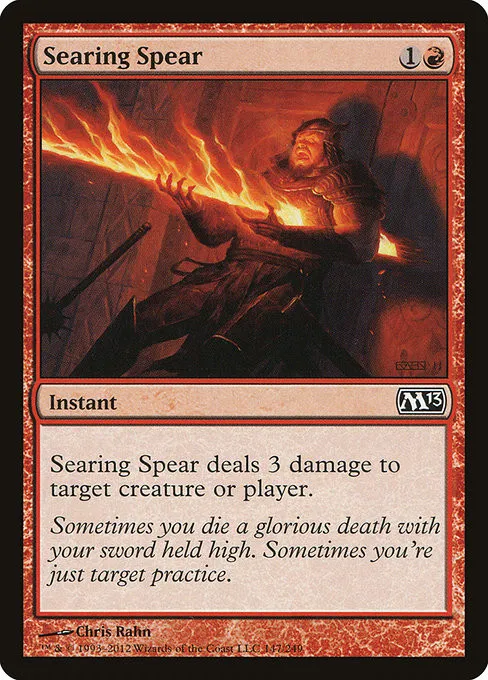 Searing Spear - Foil