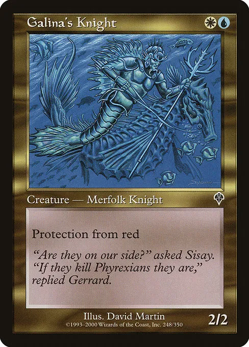 Galina's Knight - Foil