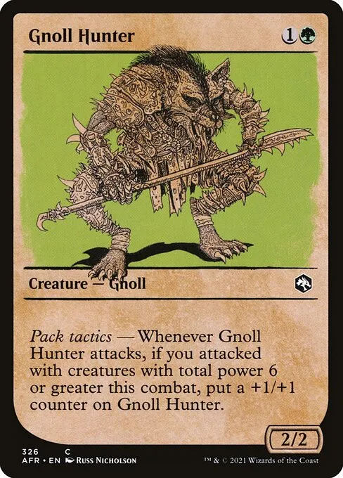 Gnoll Hunter - Foil