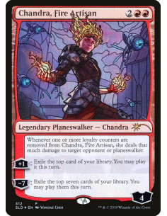 Chandra, Fire Artisan - Foil