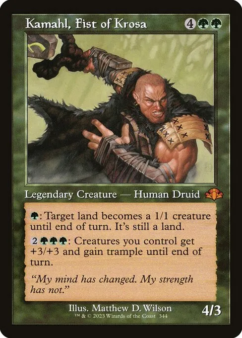 Kamahl, Fist of Krosa - Foil