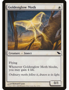 Goldenglow Moth - Foil