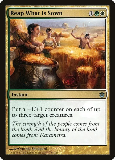 Reap What Is Sown - Foil