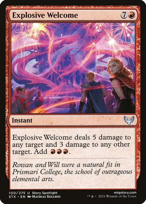Explosive Welcome - Foil