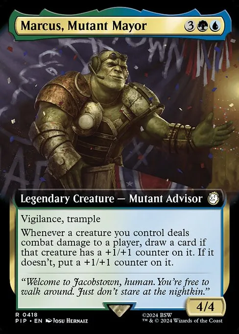 Marcus, Mutant Mayor - Foil