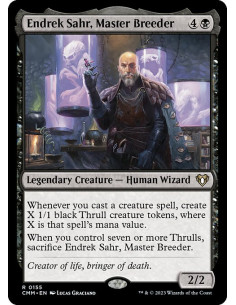 Endrek Sahr, Master Breeder