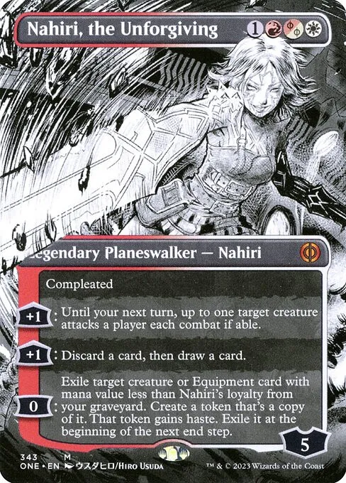 Nahiri, the Unforgiving - Foil