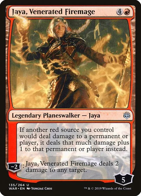Jaya, Venerated Firemage - Foil